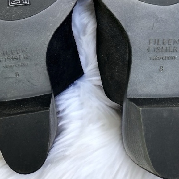 $245 Eileen Fisher VINTAGE Pagoda Shoes 8 Booties Sandals Open Toe Cut Outs NIB - Picture 11 of 16